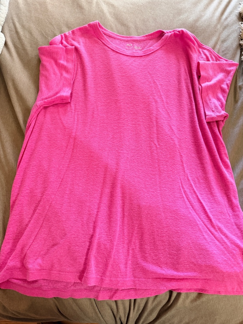 Aerie oversized tshirt pink L